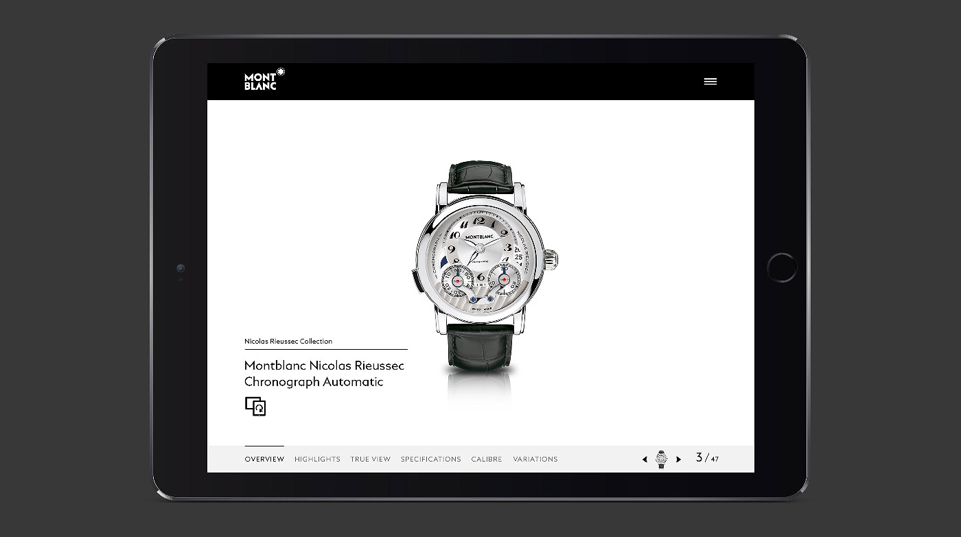 Montblanc Timepieces App