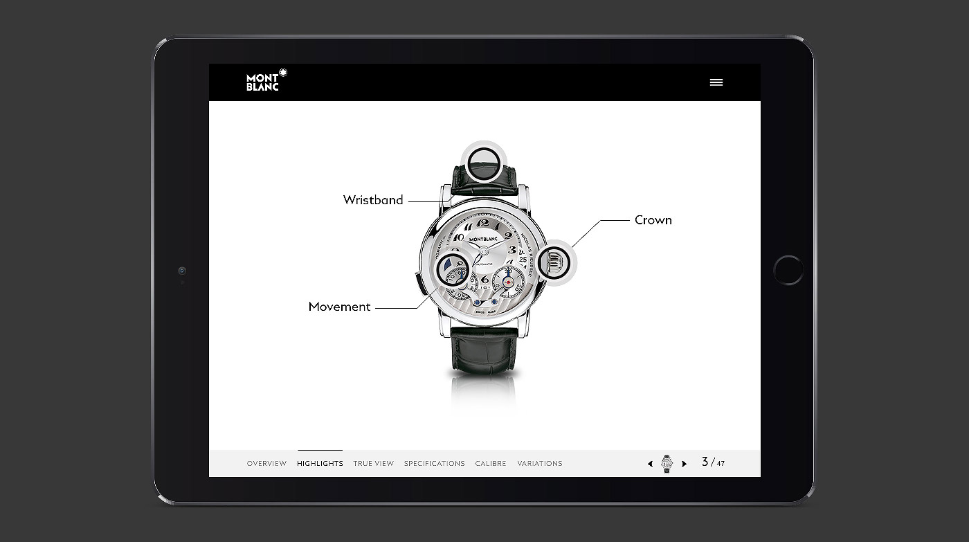 Montblanc Timepieces App